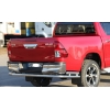  ЗАЩИТА ЗАДНЕГО БАМПЕРА (П-образная) ДЛЯ TOYOTA HILUX 2015+ (ARP, ST.AK.005-2)