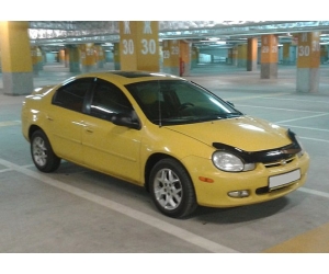  Дефлектор капота для Dodge Neon 2000-2005 (VIP, DD02)