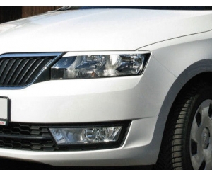  Реснички для Skoda Rapid 2012+ (AutoPlast, SRR2013)