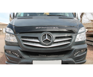  Дефлектор капота для Mercedes-Benz Sprinter 2013+ (VIP, MRD08)