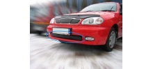 Накладка на решетку бампера (для зимы, низ., глянцевая) для Daewoo Lanos 1998+ (AVTM, FLGL0101)