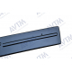  Накладка на решетку радиатора (для зимы, середина, глянцевая) для Fiat Doblo 2006-2012 (AVTM, FLGL0117)
