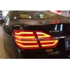  Задняя светодиодная оптика (задние фонари) для Toyota Сamry (V55) 2014+ (JUNYAN, XZ052R)