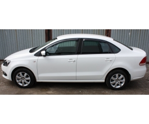  Дефлекторы окон (ветровики) для Volkswagen Polo V SD 2010+ (SIM, SVOPOLS1032)