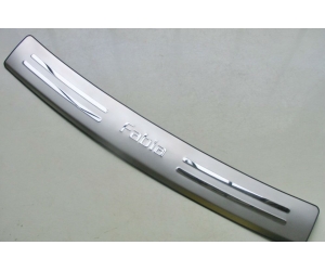  Накладка на задний бампер для Skoda Fabia 2009+ (ASP, BSKFB0913)
