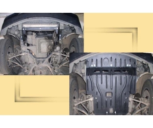  Защита картера двигателя для BMW E38 1994-2001 (728/730/740/730D 2,8; 4,0; 3,0D;4.4) (POLIGONAVTO, E)