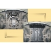  Защита картера двигателя для Land Rover Range Rover 2007+ (4,2; 4,4; 5,0 D) (POLIGONAVTO, A)