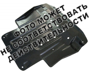  Защита картера двигателя для Fiat Qubo 2008+ (1.3; 1.4/1.4D) (POLIGONAVTO, St)