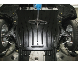  Защита картера двигателя для Honda Civic 2012+ (1,8 МКПП 4D седан) (POLIGONAVTO, St)