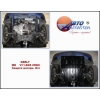  Защита картера двигателя для Geely MK 2008+ (1,6) (POLIGONAVTO, St)