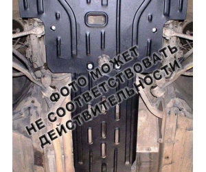  Защита коробки для Subaru Forester 2008+ (2,0/2,0TD; 2,5; 2,5T) (POLIGONAVTO, *)