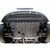  Защита картера двигателя для Toyota Yaris 2011+ (1,0; 1,3 АКПП) (POLIGONAVTO, St)