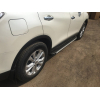  Боковые пороги (Maya) для NISSAN X-TRAIL 2014+ (Erkul, NSXT14RB4B183MA)