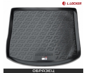  Коврик в багажник (полиуретан) для Hyundai Veloster 2011+ (LLocker, 104150101)