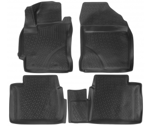  Коврики в салон (к-кт., 4шт.) для Toyota Corola XI SD 2013+ (L.Locker, 209020601)