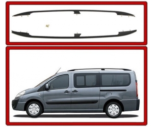  Алюминиевые рейлинги на крышу (пластиковые ножки) для Renault Logan MCV 2006-2013 (Erkul, RLRLL.03)