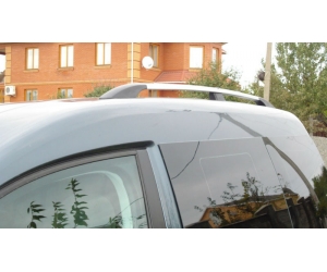  Алюминиевые рейлинги на крышу (пластиковые ножки) для VW Caddy 2004-2015 (Erkul, WCRRL.01)