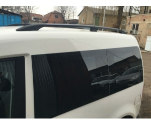  Алюминиевые рейлинги на крышу (пластиковые ножки) для VW Caddy 2004-2015 (Erkul, WCRRL.03)