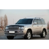  Защита переднего бампера (двойная, D60) для Toyota Land Cruiser 100 1998+ (ST-LINE, ST.TLC100.ST015/d60)