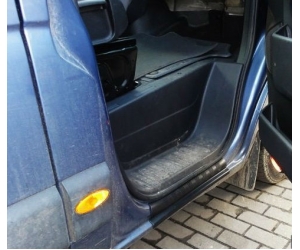  Накладки на пороги для Renault Master III 2010+ (Automotiva, P-0015)