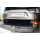  Накладка на задний бампер для Mitsubishi Outlander XL 2006+ (Automotiva, N-0012)