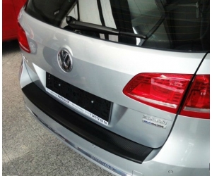  Накладка на задний бампер для Volkswagen Passat (B7) Combi 2010+ (Automotiva, N-0029)