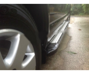  Боковые пороги (Rainbow) для Mercedes-Benz Sprinter Long 2000-2006 (Erkul, MSSPL00RB8B310RW)