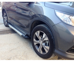  Боковые пороги (Line) для Renault/Dacia Duster 2010+ (Erkul, DCDU10RB4B173LN)