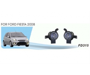  Фары противотуманные для Ford Fiesta 2006-2008 (AVTM, FD-315-W (6))