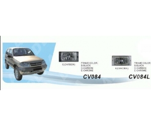  Фары противотуманные для Lada 2113/2114/2115/Chevrolet Niva 1997+ (AVTM, CV-084B-W (20))