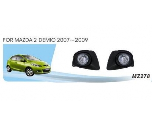 Фары противотуманные для Mazda 2 Demio 2007-2009 (AVTM, MZ-278 (6))