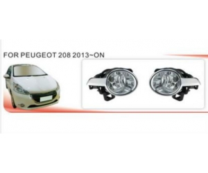  Фары противотуманные для Peugeot 208 2012+ (AVTM, PG-208W (6))