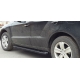  Боковые пороги (Allmond Black) для Renault/Dacia Duster 2010+ (Erkul, DCDU10RB4B173AMB)
