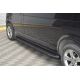  Боковые пороги (Allmond Black) для Ford Ranger 2012+ (Erkul, FDRG12RB6B193AMB)