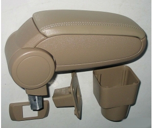  Подлокотник (бежевый, виниловый) для Chevrolet Aveo (T250) 2005-2011 (ASP, BCVLV6H20-B)