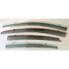  Дефлекторы окон (с молдингом из нерж. стали) для Hyundai Elantra (MD) 2012+ (ASP, BHYET1223-W/S)