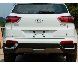  Хромированные накладки задних противотуманных фар для Hyundai ix25 2015+ (Kindle, HX-L44)