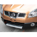  НАКЛАДКА НА ПЕРЕДНИЙ БАМПЕР ДЛЯ NISSAN QASHQAI 2008-2010 (KINDLE, NQ-B23)