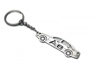  Брелок STEEL для ключей Audi A8 (D3) 2002-2010 (AWA, steel-audi-a8-D3)