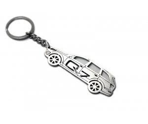  Брелок STEEL для ключей Audi Q7 I 2005-2015 (AWA, steel-audi-q7)