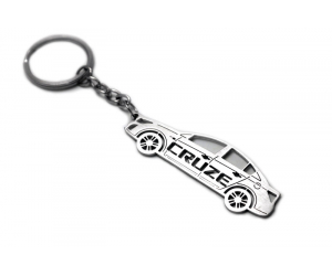  Брелок STEEL для ключей Chevrolet Cruze (4D) 2008-2016 (AWA, steel-cruze-4D)