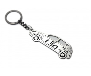  Брелок STEEL для ключей Hyundai i30 I (5D) 2007-2012 (AWA, steel-i30-1-5D)