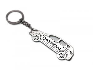  Брелок STEEL для ключей Nissan Qashqai I 2007-2014 (AWA, steel-qash-2010)