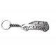  Брелок STEEL для ключей Renault Clio IV 2012+ (AWA, steel-ren-clio-4)