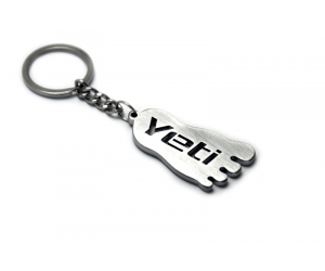  Брелок STEEL для ключей Skoda Yeti (AWA, steel-yeti-logo)