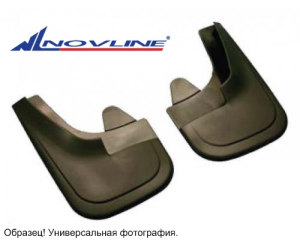  Брызговики передние (полиуретан) для Peugeot 2008 2014+ (Novline, NLF.38.27.F13)