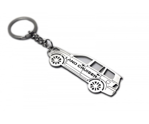  Брелок STEEL для ключей Toyota Land Cruiser 200 2007+ (AWA, steel-toyo-lc200)