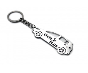  Брелок STEEL для ключей Volkswagen Golf Plus 2005+ (AWA, steel-vw-golf+)