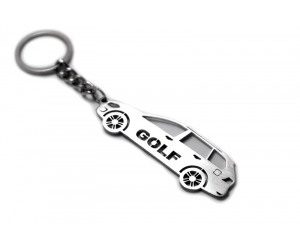  Брелок STEEL для ключей Volkswagen Golf VII Universal 2013+ (AWA, steel-vw-golf-7-U)