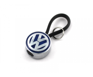  Брелок PREMIUM (серебристый) для ключей Volkswagen (AWA, brel-pre-vw)